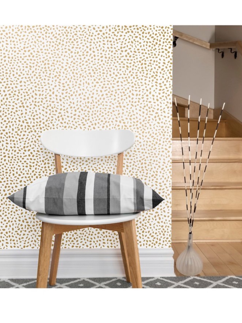 Opalhouse - The Speckled Dot Peel & Stick Wallpaper - Picture 3 of 11